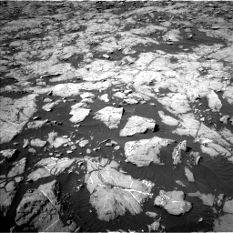 Nasa's Mars rover Curiosity acquired this image using its Left Navigation Camera on Sol 1250, at drive 2346, site number 52