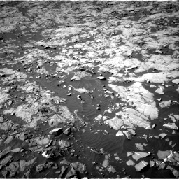 Nasa's Mars rover Curiosity acquired this image using its Right Navigation Camera on Sol 1250, at drive 2370, site number 52