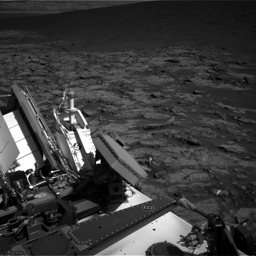 Nasa's Mars rover Curiosity acquired this image using its Right Navigation Camera on Sol 1250, at drive 2388, site number 52