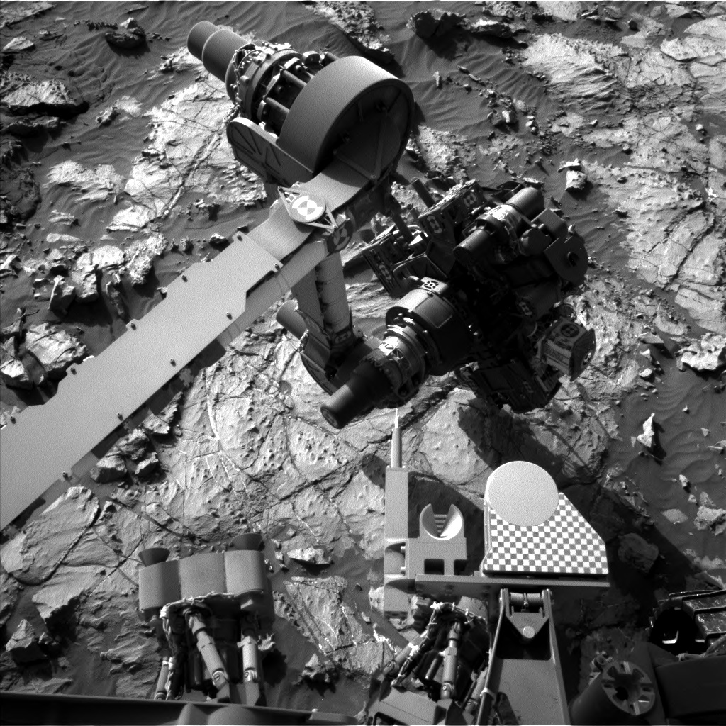 Nasa's Mars rover Curiosity acquired this image using its Left Navigation Camera on Sol 1254, at drive 2388, site number 52