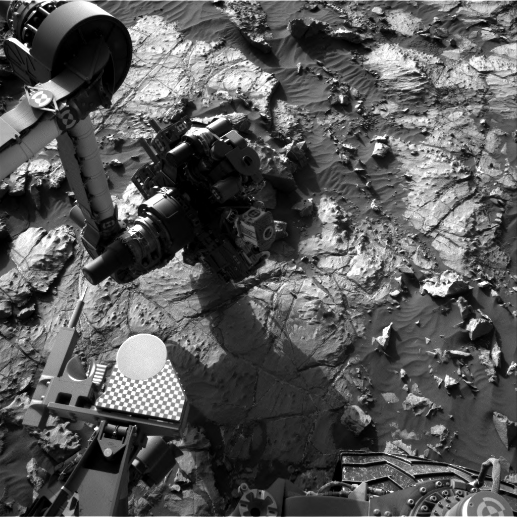 Nasa's Mars rover Curiosity acquired this image using its Right Navigation Camera on Sol 1254, at drive 2388, site number 52