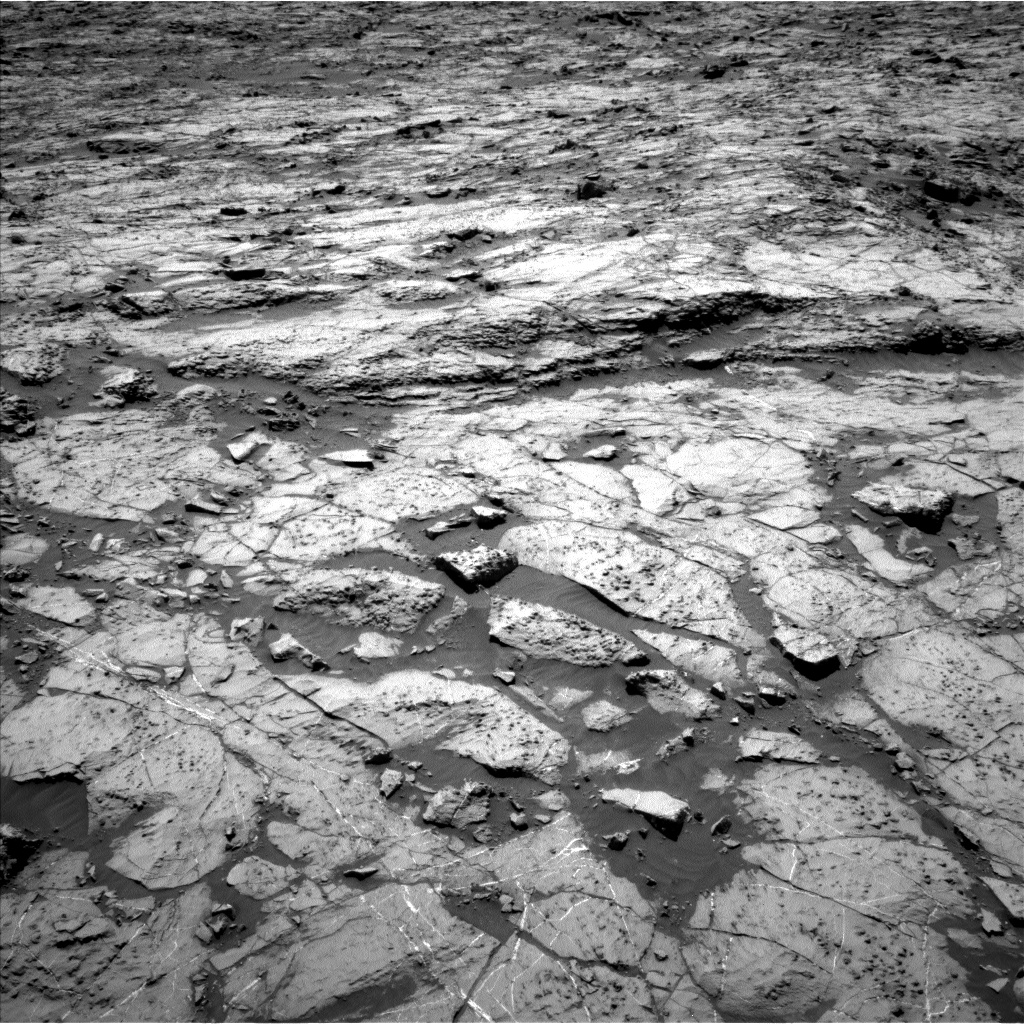 Nasa's Mars rover Curiosity acquired this image using its Left Navigation Camera on Sol 1255, at drive 2460, site number 52