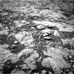 Nasa's Mars rover Curiosity acquired this image using its Right Navigation Camera on Sol 1255, at drive 2406, site number 52