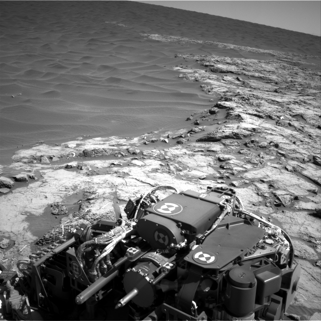 Nasa's Mars rover Curiosity acquired this image using its Right Navigation Camera on Sol 1255, at drive 2500, site number 52