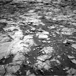 Nasa's Mars rover Curiosity acquired this image using its Left Navigation Camera on Sol 1256, at drive 2512, site number 52