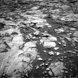 Nasa's Mars rover Curiosity acquired this image using its Left Navigation Camera on Sol 1256, at drive 2518, site number 52