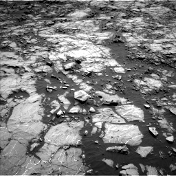 Nasa's Mars rover Curiosity acquired this image using its Left Navigation Camera on Sol 1256, at drive 2524, site number 52