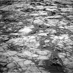 Nasa's Mars rover Curiosity acquired this image using its Left Navigation Camera on Sol 1256, at drive 2542, site number 52