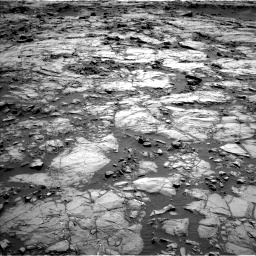 Nasa's Mars rover Curiosity acquired this image using its Left Navigation Camera on Sol 1256, at drive 2548, site number 52