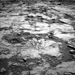 Nasa's Mars rover Curiosity acquired this image using its Left Navigation Camera on Sol 1256, at drive 2566, site number 52