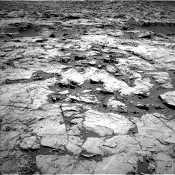 Nasa's Mars rover Curiosity acquired this image using its Left Navigation Camera on Sol 1256, at drive 2578, site number 52