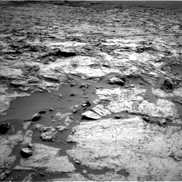 Nasa's Mars rover Curiosity acquired this image using its Left Navigation Camera on Sol 1256, at drive 2614, site number 52