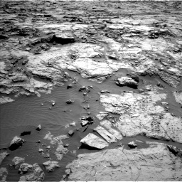 Nasa's Mars rover Curiosity acquired this image using its Left Navigation Camera on Sol 1256, at drive 2620, site number 52