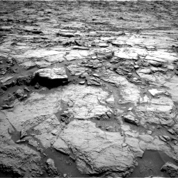 Nasa's Mars rover Curiosity acquired this image using its Left Navigation Camera on Sol 1256, at drive 2644, site number 52
