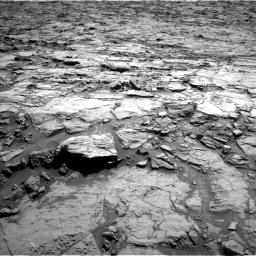 Nasa's Mars rover Curiosity acquired this image using its Left Navigation Camera on Sol 1256, at drive 2650, site number 52