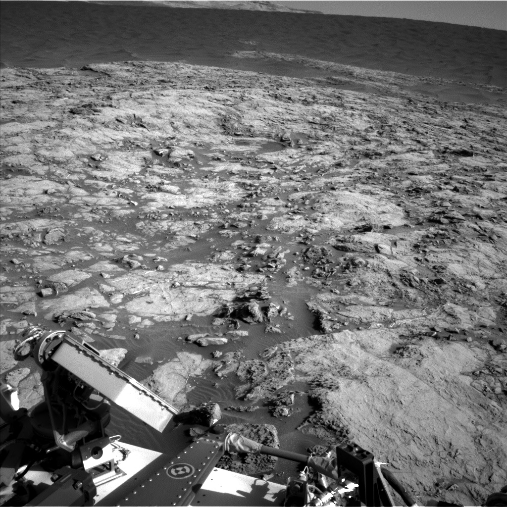 Nasa's Mars rover Curiosity acquired this image using its Left Navigation Camera on Sol 1256, at drive 2668, site number 52