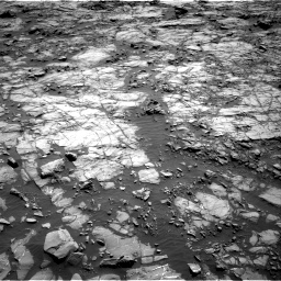 Nasa's Mars rover Curiosity acquired this image using its Right Navigation Camera on Sol 1256, at drive 2530, site number 52