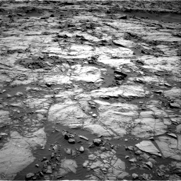 Nasa's Mars rover Curiosity acquired this image using its Right Navigation Camera on Sol 1256, at drive 2554, site number 52