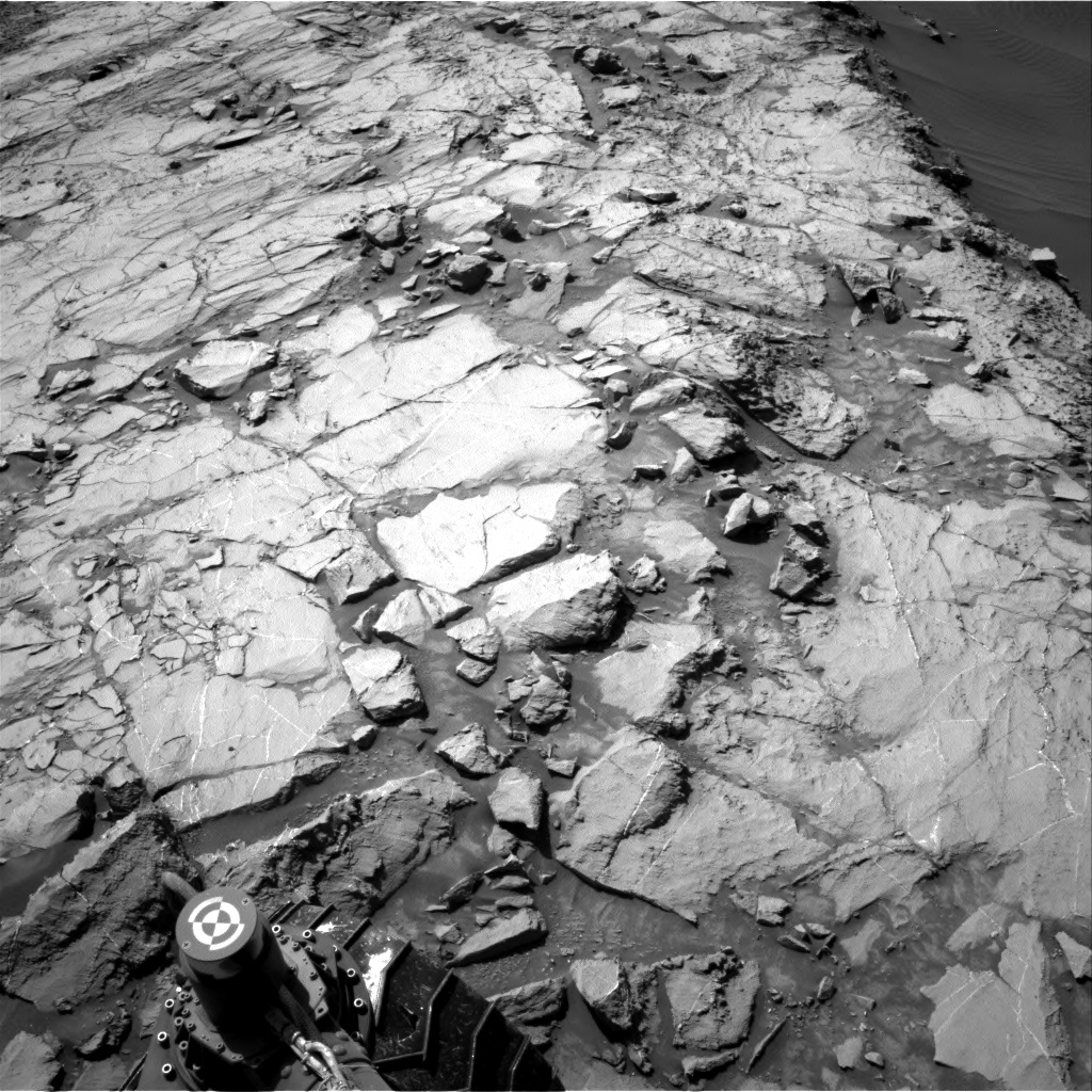 Nasa's Mars rover Curiosity acquired this image using its Right Navigation Camera on Sol 1256, at drive 2668, site number 52