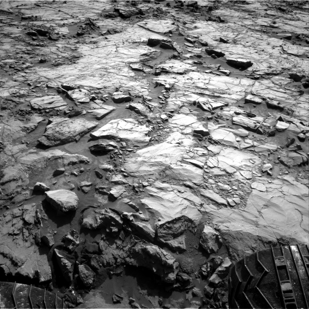 Nasa's Mars rover Curiosity acquired this image using its Right Navigation Camera on Sol 1257, at drive 2678, site number 52