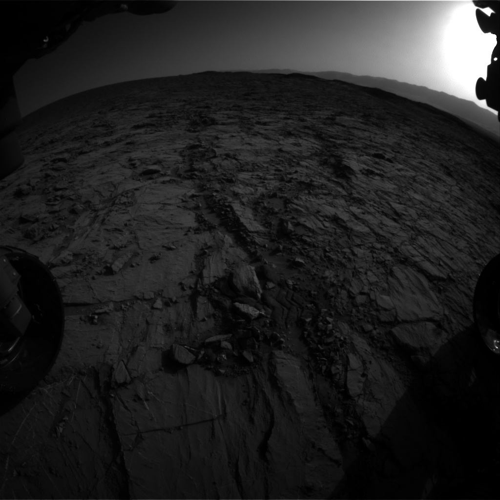 Nasa's Mars rover Curiosity acquired this image using its Front Hazard Avoidance Camera (Front Hazcam) on Sol 1260, at drive 2772, site number 52