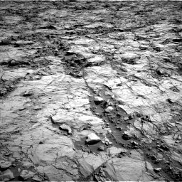 Nasa's Mars rover Curiosity acquired this image using its Left Navigation Camera on Sol 1260, at drive 2750, site number 52