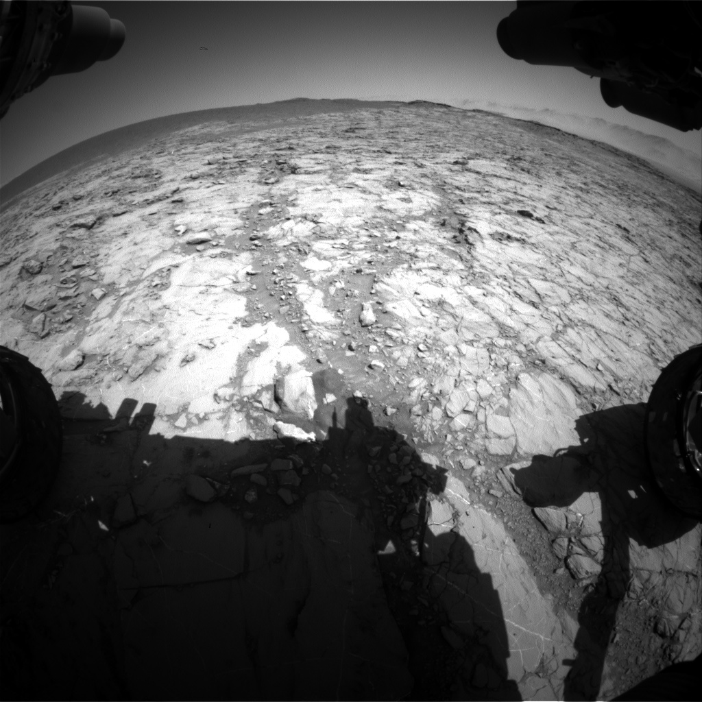 Nasa's Mars rover Curiosity acquired this image using its Front Hazard Avoidance Camera (Front Hazcam) on Sol 1261, at drive 2772, site number 52