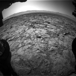 Nasa's Mars rover Curiosity acquired this image using its Front Hazard Avoidance Camera (Front Hazcam) on Sol 1262, at drive 3060, site number 52
