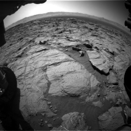 Nasa's Mars rover Curiosity acquired this image using its Front Hazard Avoidance Camera (Front Hazcam) on Sol 1262, at drive 3096, site number 52