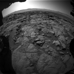 Nasa's Mars rover Curiosity acquired this image using its Front Hazard Avoidance Camera (Front Hazcam) on Sol 1262, at drive 3144, site number 52