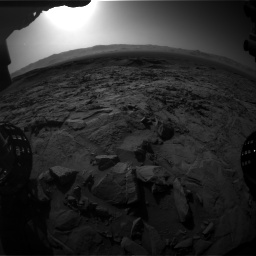 Nasa's Mars rover Curiosity acquired this image using its Front Hazard Avoidance Camera (Front Hazcam) on Sol 1262, at drive 3216, site number 52