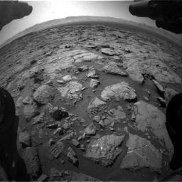 Nasa's Mars rover Curiosity acquired this image using its Front Hazard Avoidance Camera (Front Hazcam) on Sol 1262, at drive 3084, site number 52
