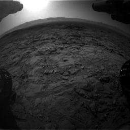 Nasa's Mars rover Curiosity acquired this image using its Front Hazard Avoidance Camera (Front Hazcam) on Sol 1262, at drive 3228, site number 52