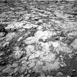 Nasa's Mars rover Curiosity acquired this image using its Left Navigation Camera on Sol 1262, at drive 2850, site number 52