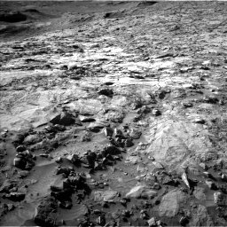 Nasa's Mars rover Curiosity acquired this image using its Left Navigation Camera on Sol 1262, at drive 3186, site number 52