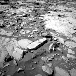 Nasa's Mars rover Curiosity acquired this image using its Left Navigation Camera on Sol 1264, at drive 42, site number 53