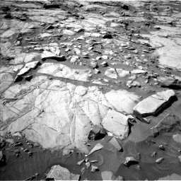 Nasa's Mars rover Curiosity acquired this image using its Left Navigation Camera on Sol 1264, at drive 48, site number 53