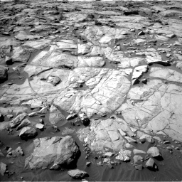 Nasa's Mars rover Curiosity acquired this image using its Left Navigation Camera on Sol 1264, at drive 60, site number 53