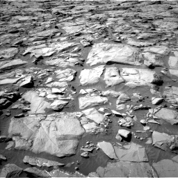 Nasa's Mars rover Curiosity acquired this image using its Left Navigation Camera on Sol 1264, at drive 78, site number 53
