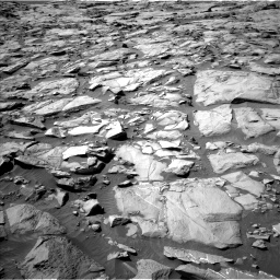 Nasa's Mars rover Curiosity acquired this image using its Left Navigation Camera on Sol 1264, at drive 84, site number 53