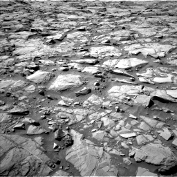 Nasa's Mars rover Curiosity acquired this image using its Left Navigation Camera on Sol 1264, at drive 102, site number 53