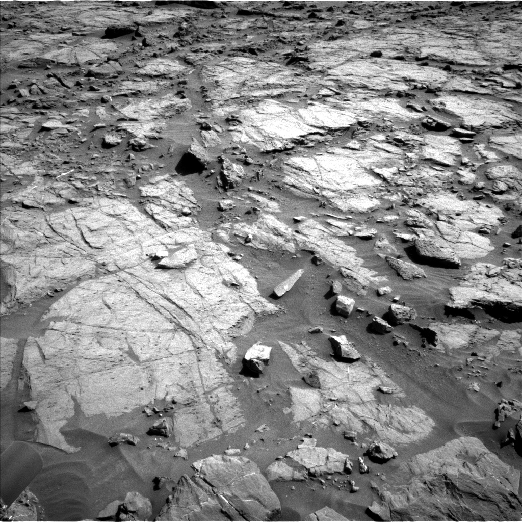 Nasa's Mars rover Curiosity acquired this image using its Left Navigation Camera on Sol 1264, at drive 150, site number 53