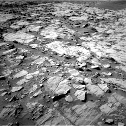 Nasa's Mars rover Curiosity acquired this image using its Left Navigation Camera on Sol 1264, at drive 156, site number 53