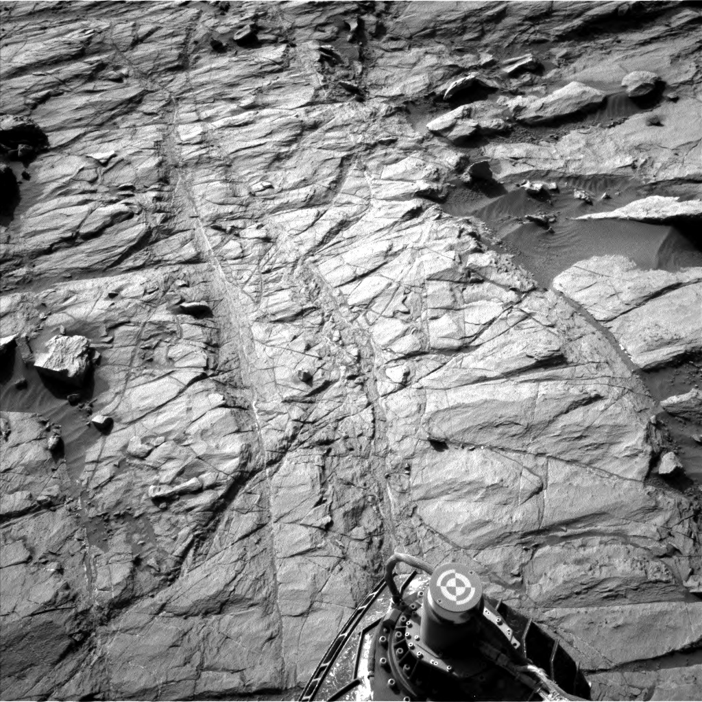Nasa's Mars rover Curiosity acquired this image using its Left Navigation Camera on Sol 1264, at drive 186, site number 53