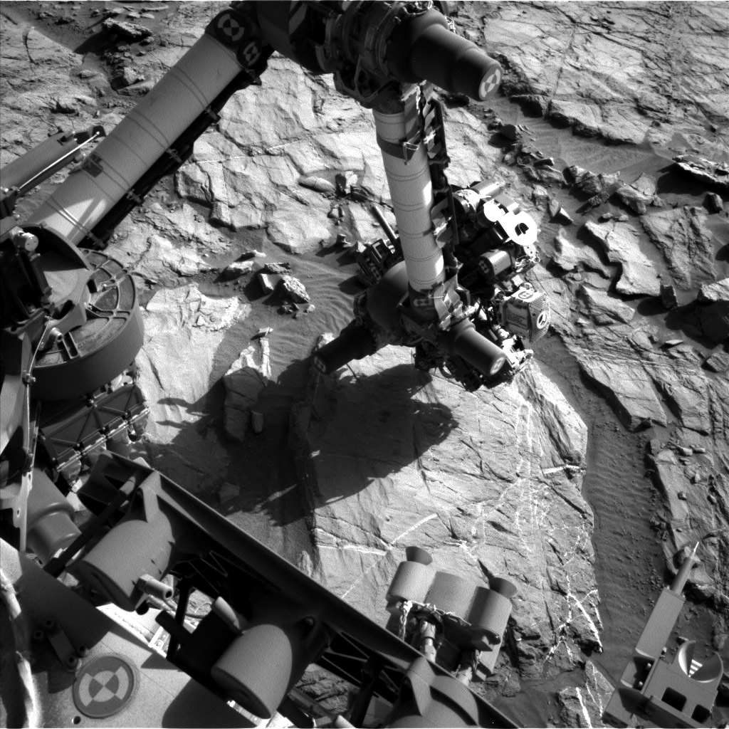 Nasa's Mars rover Curiosity acquired this image using its Left Navigation Camera on Sol 1266, at drive 186, site number 53