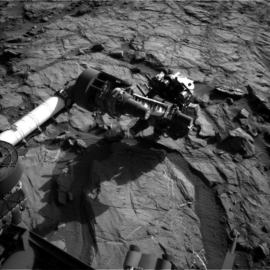 Nasa's Mars rover Curiosity acquired this image using its Left Navigation Camera on Sol 1266, at drive 186, site number 53