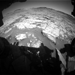 Nasa's Mars rover Curiosity acquired this image using its Front Hazard Avoidance Camera (Front Hazcam) on Sol 1267, at drive 336, site number 53