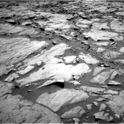Nasa's Mars rover Curiosity acquired this image using its Left Navigation Camera on Sol 1267, at drive 186, site number 53