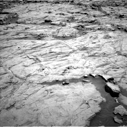 Nasa's Mars rover Curiosity acquired this image using its Left Navigation Camera on Sol 1267, at drive 204, site number 53