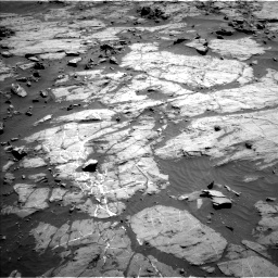 Nasa's Mars rover Curiosity acquired this image using its Left Navigation Camera on Sol 1267, at drive 252, site number 53